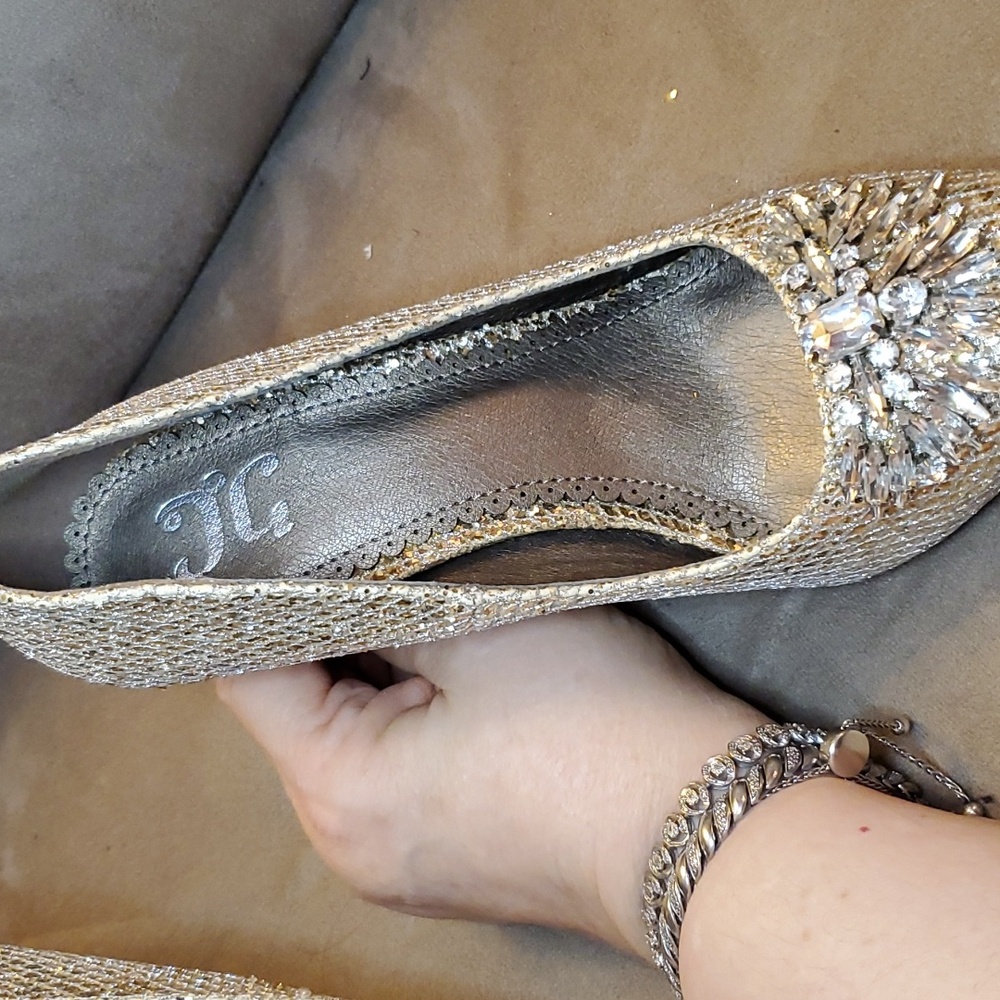 T.C. high healed party shoes. - Picture 5 of 10